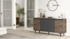 Premium 160 Cm Console | Locelso | 18 Mm Dikte | Bruin Antraciet -Songmics Winkel 956LCS1525 20 203 3779