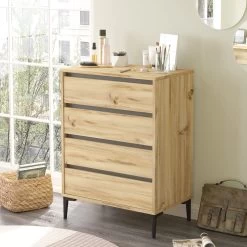 Commode Locelso | 72 X 45 X 98,3 Cm | Felt Anthracite-decor -Songmics Winkel 956LCS1903 20 202 7077