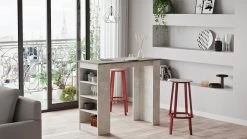 Locelso Bartafel 18mm | Grijs | Melamine Gecoat -Songmics Winkel 956LCS2210 20 204 1910