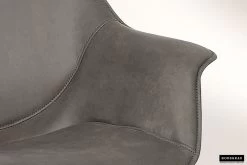 Eetkamerstoel Milan - Grijs -Songmics Winkel 9609 3 d2 875c