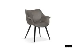 Eetkamerstoel Milan - Grijs -Songmics Winkel 9609 3 w1 7cb0