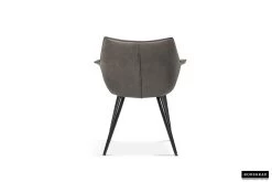 Eetkamerstoel Milan - Grijs -Songmics Winkel 9609 3 w3 b357