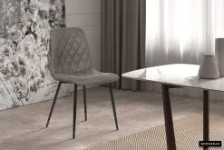 Eetkamerstoel Maletto-grijs -Songmics Winkel 9612 3 a 5dfc