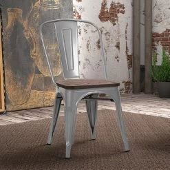 Eetkamerstoel Victoria - Grijs