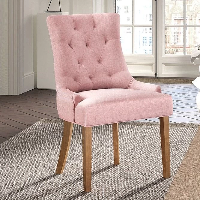 Eetkamerstoel Anny - Roze 3 Eetkamerstoel Anny - Roze