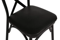 Vella Stoel Set | 4 Stuks | Melamine Gecoat | Metalen Poten | 42x81x40cm -Songmics Winkel 974NMB1215 20 208 1c2d