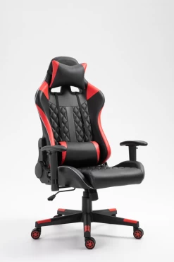 Gamestoel Nate Met LED - Rood/zwart -Songmics Winkel 9805 1 A 1 faa0