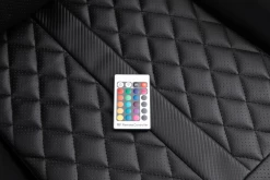 Gamestoel Nate Met LED - Rood/zwart -Songmics Winkel 9805 1 W 6045