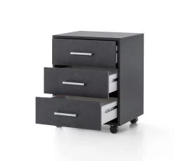 Ladeblok Maxi-office - Grafiet -Songmics Winkel 98212 63063 FS offen 1ccf