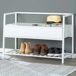 Schoenenbank Shoeplace - Wit