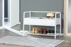 Schoenenbank Shoeplace - Wit -Songmics Winkel 99600215 Shoeplace white a 7456