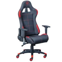 Gamestoel Frasso - Zwart/rood -Songmics Winkel 99803526 01 1c4e