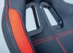 Gamestoel Frasso - Zwart/rood -Songmics Winkel 99803526 06 2816