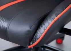 Gamestoel Molly - Zwart/rood -Songmics Winkel 99803528 07 9bb5