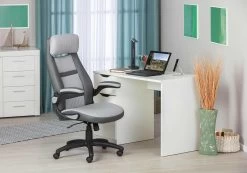 Bureaustoel Basso - Grijs -Songmics Winkel 99803535 10a e64c