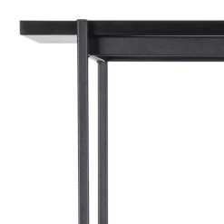 Boekenkast Angus : Zwart Stalen Frame, Essenzwarte Planken. -Songmics Winkel A06A0FB3 4377 4FE4 86EA 3C24747889F9 23c9