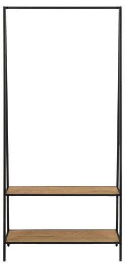 Kledingrek Dover - Zwart/wilde Eik -Songmics Winkel A21FD1E1 6DC3 4F8A AC8D FC05DA49DC75 d044