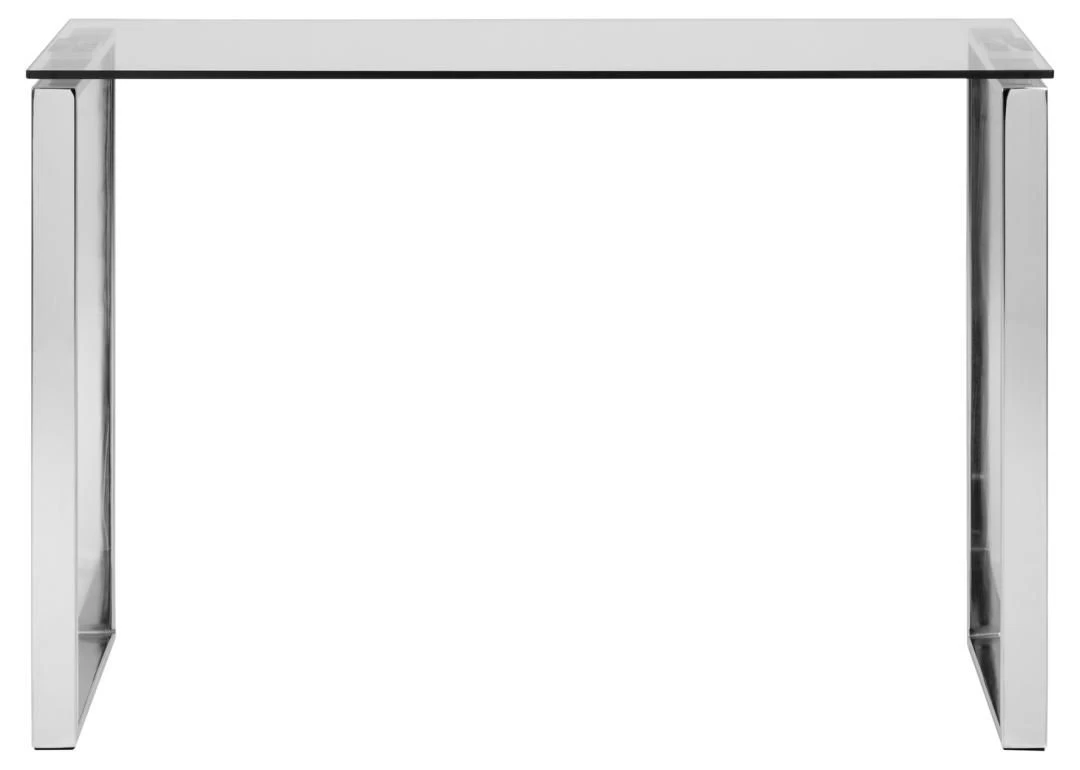 Sidetable Nicola 110cm - Glazen Blad/metaal 7 Sidetable Nicola 110cm - Glazen Blad/metaal - Afbeelding 5