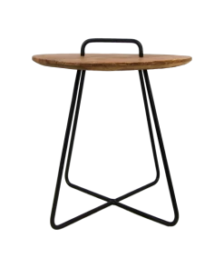 Bijzettafel Madison - Teak / Ijzer