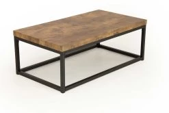 Salontafel Arras 100cm - Sonoma Eik/dark Wood -Songmics Winkel ARIZONA ZH 0032 DEMO HR 020d