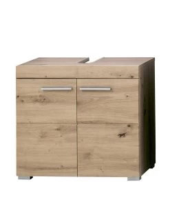 Wastafelmeubel Amanda/Mando | 60 X 34 X 56 Cm | Espen-eiken Kleur -Songmics Winkel Amanda BD 1393 301 92 dynamisch Freisteller 70ec