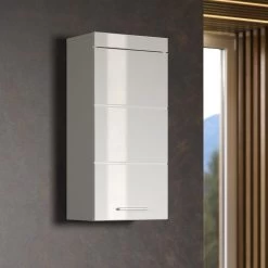 Wandkastje Amanda | 37 X 23 X 77 Cm | High Glossy White -Songmics Winkel Amanda BD 1393 501 01 dynamisch 20221124 1 adb3