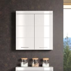 Wandkast Amanda | 73 X 23 X 77 Cm | High Glossy White | Veelzijdig 14 Wandkast Amanda | 73 X 23 X 77 Cm | High Glossy White | Veelzijdig -Songmics Winkel Amanda BD 1393 505 01 frontal D 20221124 8741