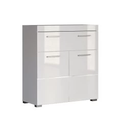 Opbergkast Amanda/Mando/Bea | 73 X 31 X 79 Cm | White High Gloss | Multifunctioneel -Songmics Winkel Amanda BD 1393 805 01 dynamisch Freisteller 20230112 fbf6