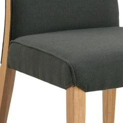 Eetkamerstoel Banquo Linate Grijs Stof, Geolied Eiken Onderstel -Songmics Winkel B0F4937E 3ABA 4292 B0E6 9519932BA008 2 f1b6