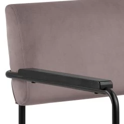 Stoel Cloe - Oudroze/zwart -Songmics Winkel B798C40A B363 42FC 9E5D 7A6966C392A8 d03f