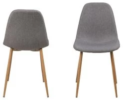 Eetkamerstoel Wilhelm - Lichtgrijs/eik -Songmics Winkel BFFD9ACF 2960 47E8 B0FC D4A179061AE0 1ec5