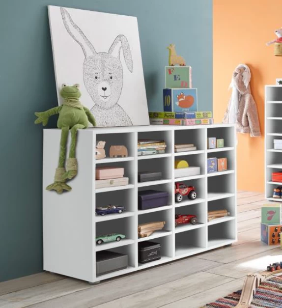 Opbergrek Zapa 20 Vakken - Wit 5 Opbergrek Zapa 20 Vakken - Wit - Afbeelding 3