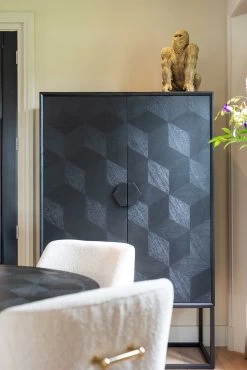 RICHMOND Buffetkast Blax 110cm 2 Deuren - Zwart -Songmics Winkel BLAX 7540 AD 0007 SETTING 1 53c0