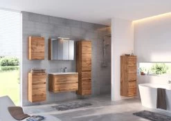 Wastafelmeubelset Brama 60cm - Wotan Eik -Songmics Winkel Baabe Milieu C1 031e