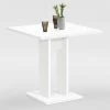 FMD Eettafel Brandon 70x70 - Wit -Songmics Winkel Bandol 1 Wei 995d
