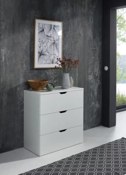 Ladekast Basix | 78 X 40 X 80 Cm | Wit Melaminegecoat | Multifunctioneel -Songmics Winkel Basix KO 1709 032 01 dynamisch D 20181220 5fd3