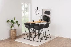 Barkruk Lei - Donkergrijs/zwart -Songmics Winkel C258ACF6 DFAB 4329 9365 AE4E08DD7253 1f06