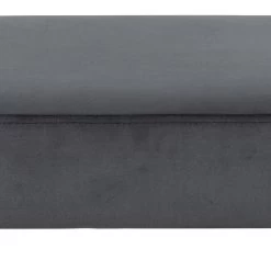 Bank Xandee Velours - Grijs/zwart -Songmics Winkel C7DD0D25 872A 42B8 82D4 1AD4389D443C 0742