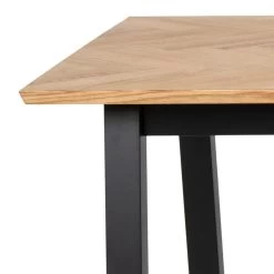 Eettafel Brian 180cm Rechthoekig Visgraat - Eiken Decor/zwart -Songmics Winkel CE59D6BF F651 4330 B6C5 651F176150DC aa6b