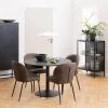 Eettafel Ibiza Ø110 - Zwart -Songmics Winkel CE97B78D 845D 4275 9583 A31EE5EC460D 3fcf