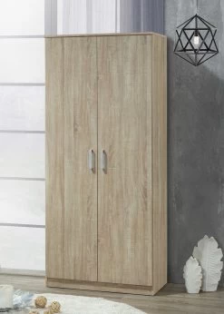 Kledingkast Lias 2 Deuren & 52 Cm Diep -Songmics Winkel DALAMAN TR WR2D HR2 4fd0