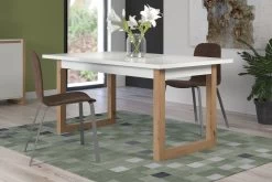 Uitschuifbare Eettafel Dakota | 160 X 90 X 75 Cm | Artisan Oak-decor -Songmics Winkel Dakota WO 2106 163 07 dynamisch D 20220607 6b65