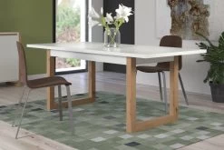 Uitschuifbare Eettafel Dakota | 160 X 90 X 75 Cm | Artisan Oak-decor