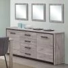 Dressoir Sela 211cm - Grijze Eik