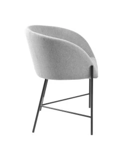 Eetkamerstoel Nelsie - Grijs/zwart -Songmics Winkel ED846252 5AB0 4EFF 9A5C EFB383E767C9 c28f