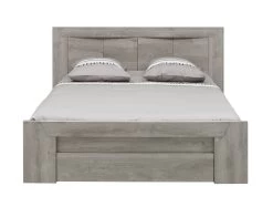 Tweepersoonsbed Hayden Met Lade 140x190 - Lichtgrijze Eik -Songmics Winkel EDEN H96.103 104 A 254e