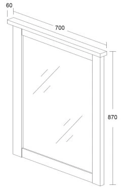 Spiegel Emily -Songmics Winkel Ella spiegel 943b