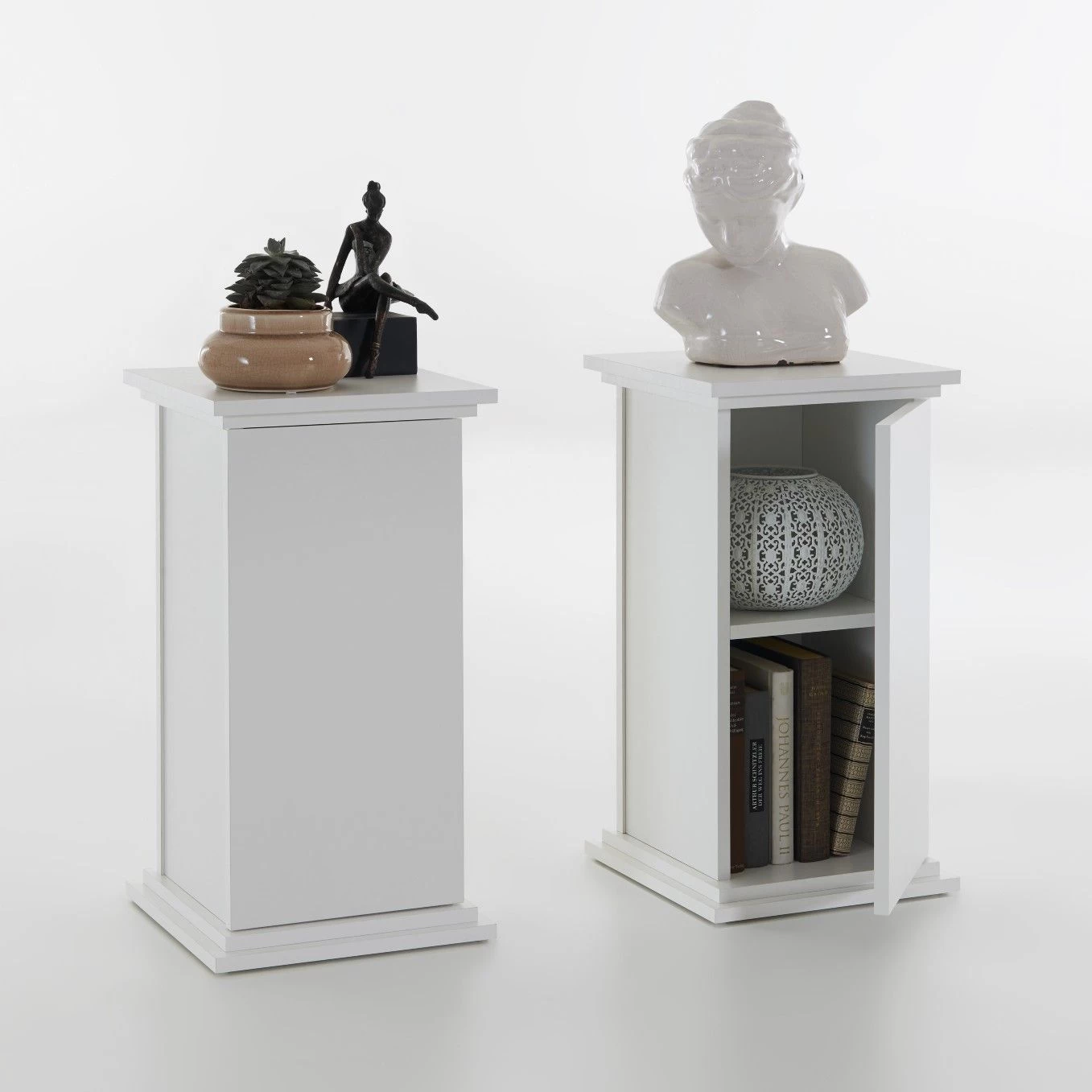 FMD Sokkel Essex Klein - Wit 3 FMD Sokkel Essex Klein - Wit