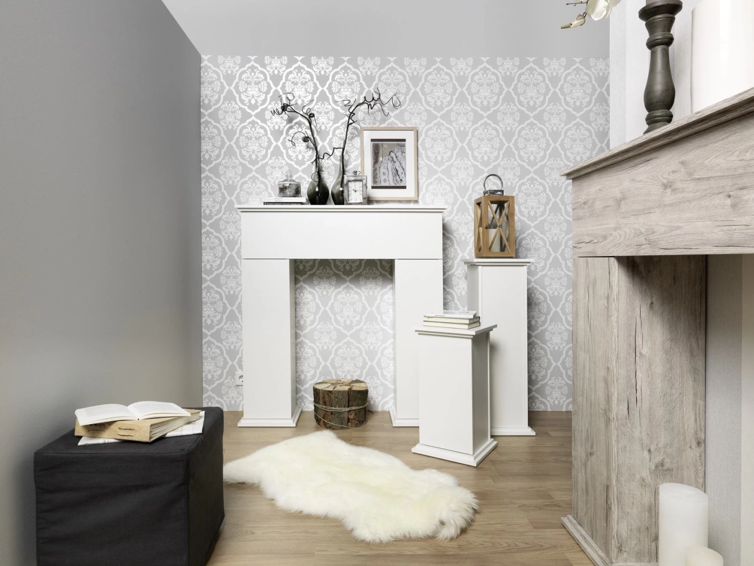 FMD Sokkel Essex Klein - Wit 6 FMD Sokkel Essex Klein - Wit - Afbeelding 4