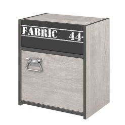 Nachtkastje Fabric Industrieel - Beige/grijs 27 Nachtkastje Fabric Industrieel - Beige/grijs -Songmics Winkel FABRIC 2311 CHEV D 20200213010947 37dc